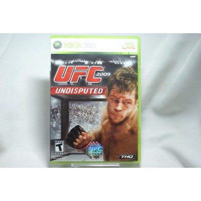 二手 美版 XBOX 360 UFC 2009 終極格鬥王者 UFC 2009 UNDISPUTED