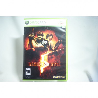 二手 XBOX 360 惡靈古堡 5 Resident Evil 5