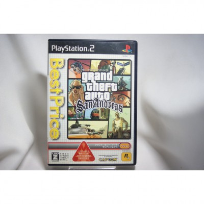 二手 純日版 SONY PS2 俠盜獵車手 聖安地列斯 (廉價版) GTA San Andreas