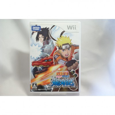 二手 純日版 任天堂 Wii 火影忍者 疾風傳 龍刃記