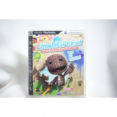 二手 亞版 SONY PS3 小小大星球 年度完整版 中文版 Little Big Planet