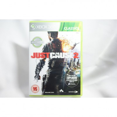 二手 歐版 XBOX 360 正當防衛 2 JUST CAUSE 2