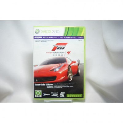二手 亞版 XBOX 360 極限競速 4 中文版 Forza Motorsport 4
