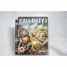 二手 歐版 SONY PS3 決勝時刻 3 Call of Duty 3