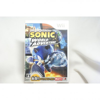 二手 純日版 任天堂 Wii 音速小子 世界大冒險