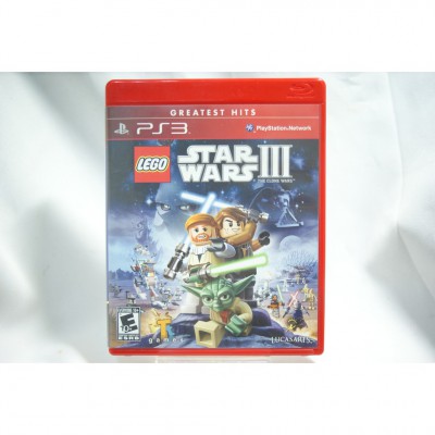 二手 美版 SONY PS3 樂高星際大戰 3：複製人戰爭 LEGO STAR WARS III