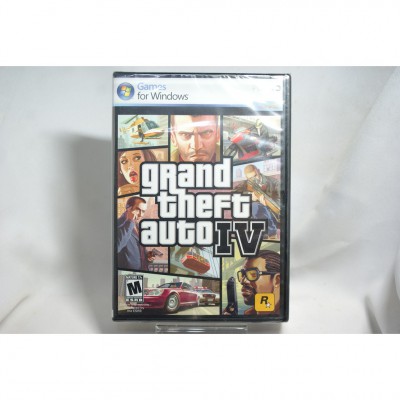 全新 美版 PC實體光碟 俠盜獵車手 4 GTA Grand Theft Auto IV