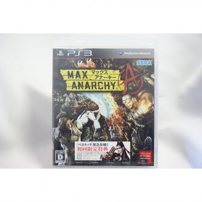 全新 純日版 SONY PS3 極度混亂 Max Anarchy