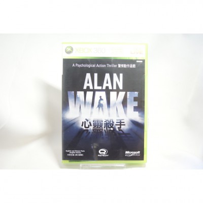 二手 亞版 XBOX 360 心靈殺手 ALAN WAKE 中英合版