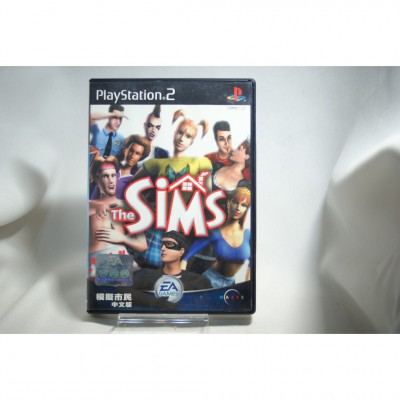 二手 亞版 SONY PS2 模擬市民 中文版 The SiMS