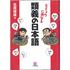 二手日語原文書 類義的日本語：微妙的差異 北原保雄 日語學習 (類義の日本語 : ビミョウに異なる)