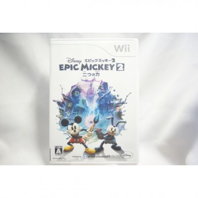 二手 純日版 任天堂 Wii 傳奇米奇 2：二人之力