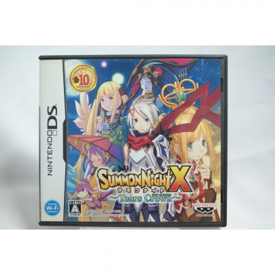 二手 純日版 任天堂 DS NDS 召喚夜想曲 X ～淚光寶冠～