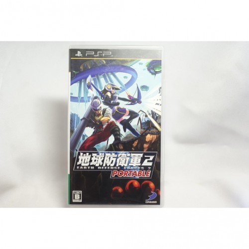 二手純日版sony Psp 地球防衛軍2 攜帶版 耀西晴天文化館