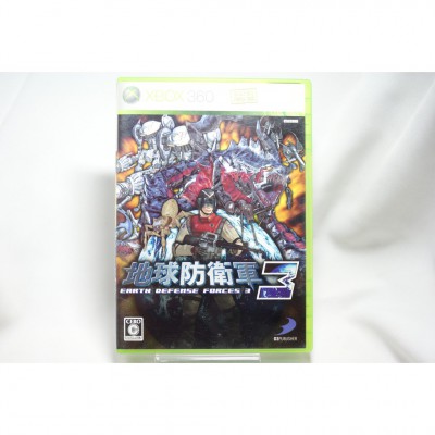 二手 純日版 XBOX 360 地球防衛軍 3