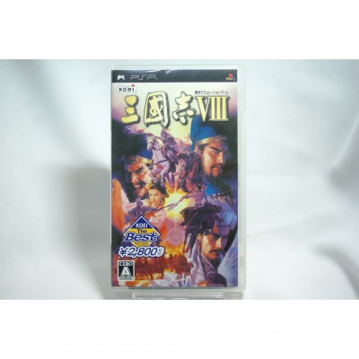 二手 純日版 SONY PSP 三國志 VIII 8 八 KOEI The Best