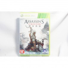二手 亞版 XBOX 360 刺客教條 3 中文版 Assassin s Creed III