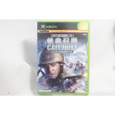 二手 亞版 XBOX 決勝時刻 光榮歲月 使命召喚 Call of Duty: Finest Hour 含稅附發
