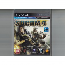 二手 亞版 SONY PS3 SOCOM：美國海豹特遣隊 4 SOCOM 4: U.S. Navy SEALs