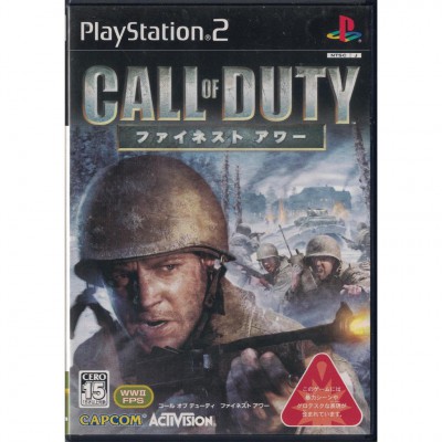 二手 純日版 SONY PS2 決勝時刻 Call of Duty: Finest Hour