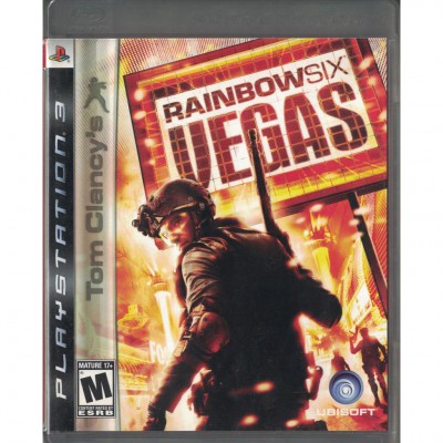 二手 美版 SONY PS3 虹彩六號：拉斯維加斯 英文版 Rainbow Six: Vegas
