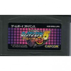 二手 純日版 任天堂 GBA 洛克人 EXE 5 布魯斯小隊 GameBoy Advance