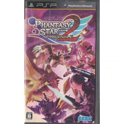 二手 純日版 SONY PSP 夢幻之星 攜帶版 2