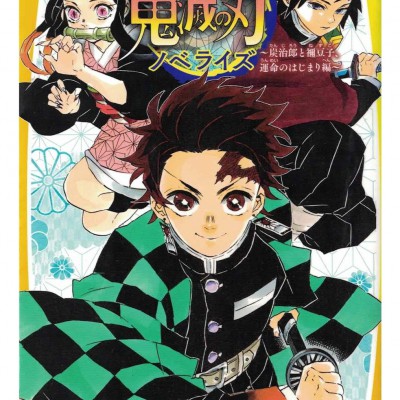 二手日語原文書 鬼滅之刃（鬼滅の刃 : ノベライズ. 炭治郎と禰豆子、運命のはじまり編） 吾峠呼世晴 日語學習 (鬼滅の刃 : ノベライズ. 炭治郎と禰豆子、運命のはじまり編)