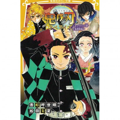 二手日語原文書 鬼滅之刃（鬼滅の刃 : ノベライズ. きょうだいの絆と鬼殺隊編） 吾峠呼世晴 日語學習 (鬼滅の刃 : ノベライズ. きょうだいの絆と鬼殺隊編)